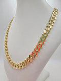 10K PLAIN CERTIFIED MONACO CHAIN – 13.5MM 24" – JY Jewelry Wholesale