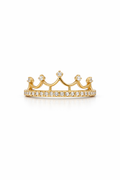 10K CROWN CZ DETAIL RING – 7 – JY Jewelry Wholesale