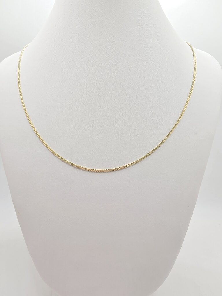 10K SOLID BABY MIAMI CUBAN CHAIN – 22" 1.2MM – JY Jewelry Wholesale