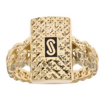 10K DIAM0OND CUT MONACO CERTIFIED WOMAN'S RING – 7-8 – JY Jewelry Wholesale