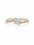 10K DELOCATE CZ PROMISE RING – 7 – JY Jewelry Wholesale
