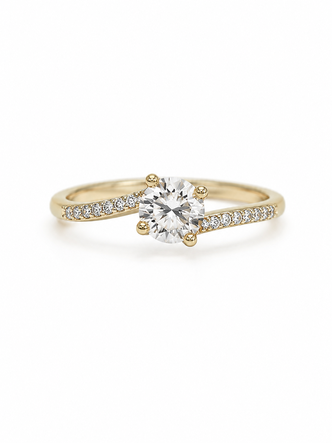 10K DELOCATE CZ PROMISE RING – 7 – JY Jewelry Wholesale