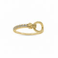 14K DELICATE OVAL SILHOUETTE RING – 7 – JY Jewelry Wholesale