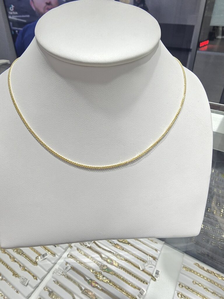 14K FRANCO CHAIN 1.3MM – JY Jewelry Wholesale