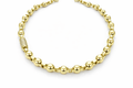 10K MODERN PAPER CLIP-BEADS CHAIN – 24" 8MM – JY Jewelry Wholesale