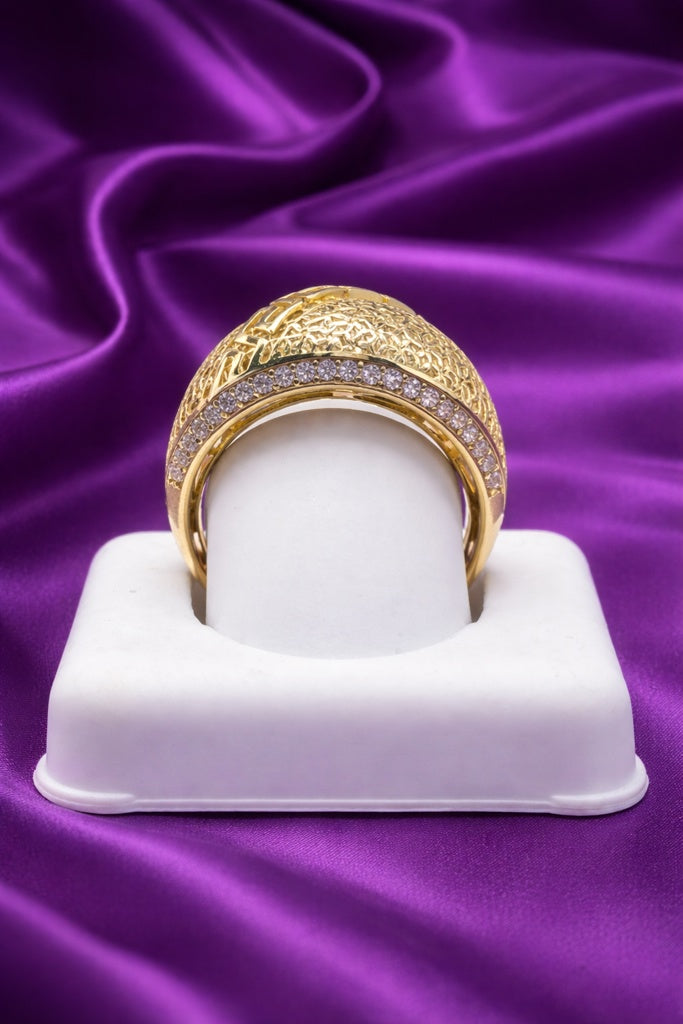 10K MODERN GREEK STYLE RING – 9-10 – JY Jewelry Wholesale