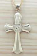 10K LARGE DIAMOND CUT CROSS PENDANT – JY Jewelry Wholesale
