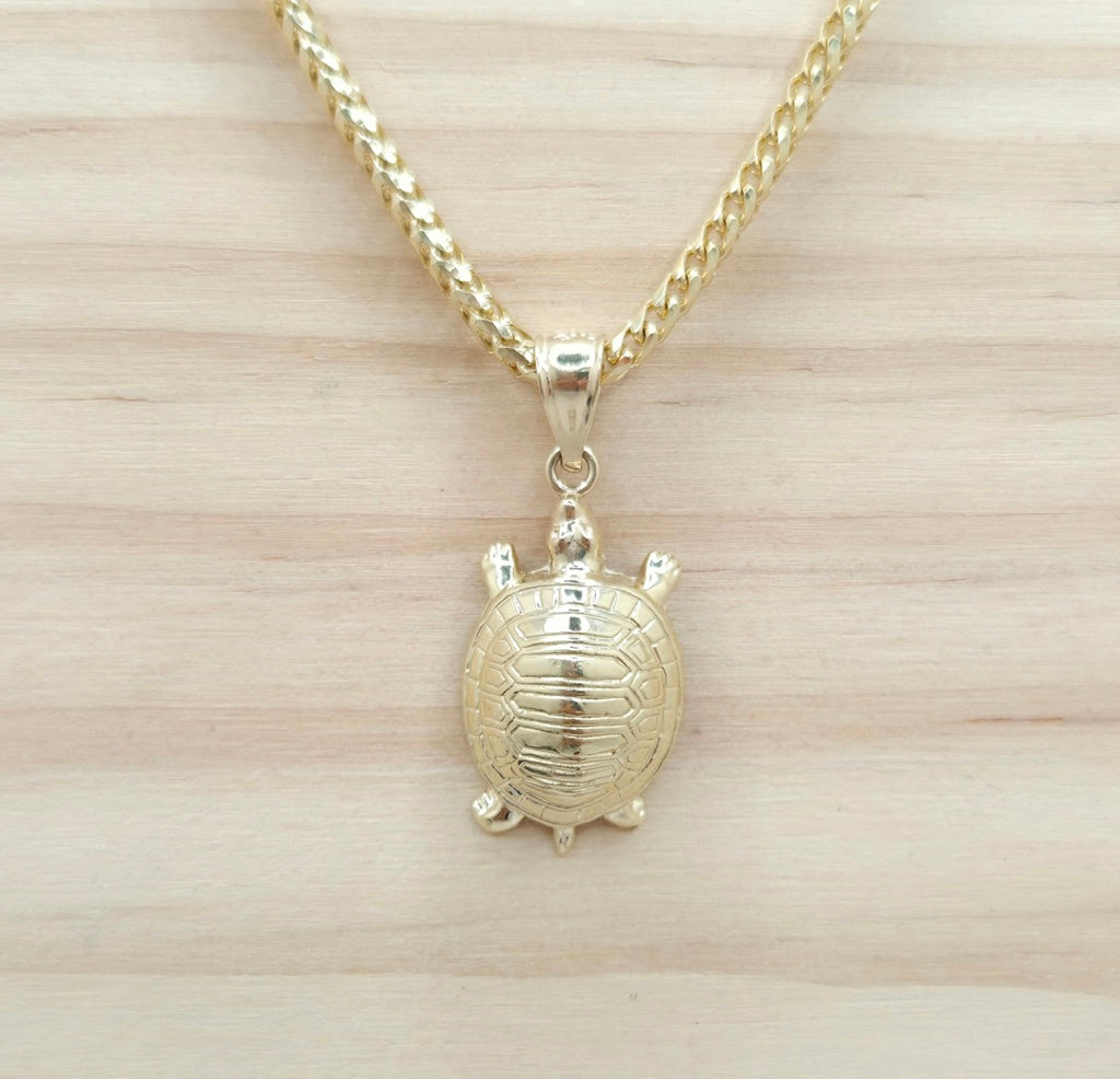 10K SMALL TORTOISE PENDANT – JY Jewelry Wholesale