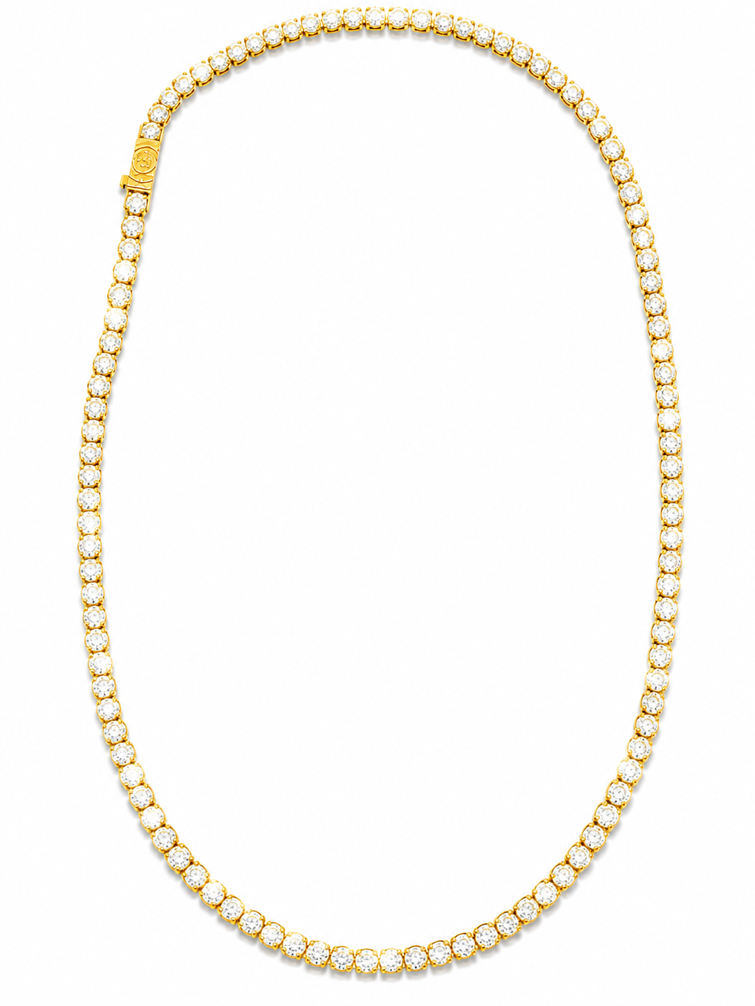 10K TENNIS CHAIN – 3.5MM 20" – JY Jewelry Wholesale