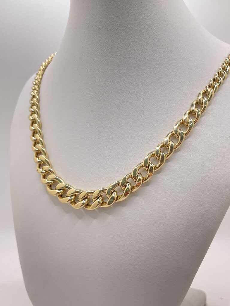 10K GRADIENT CUBAN LINK NECKLACE – JY Jewelry Wholesale