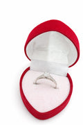 10K WHITE GOLD DIAMOND PROMISE RING – 7 – JY Jewelry Wholesale