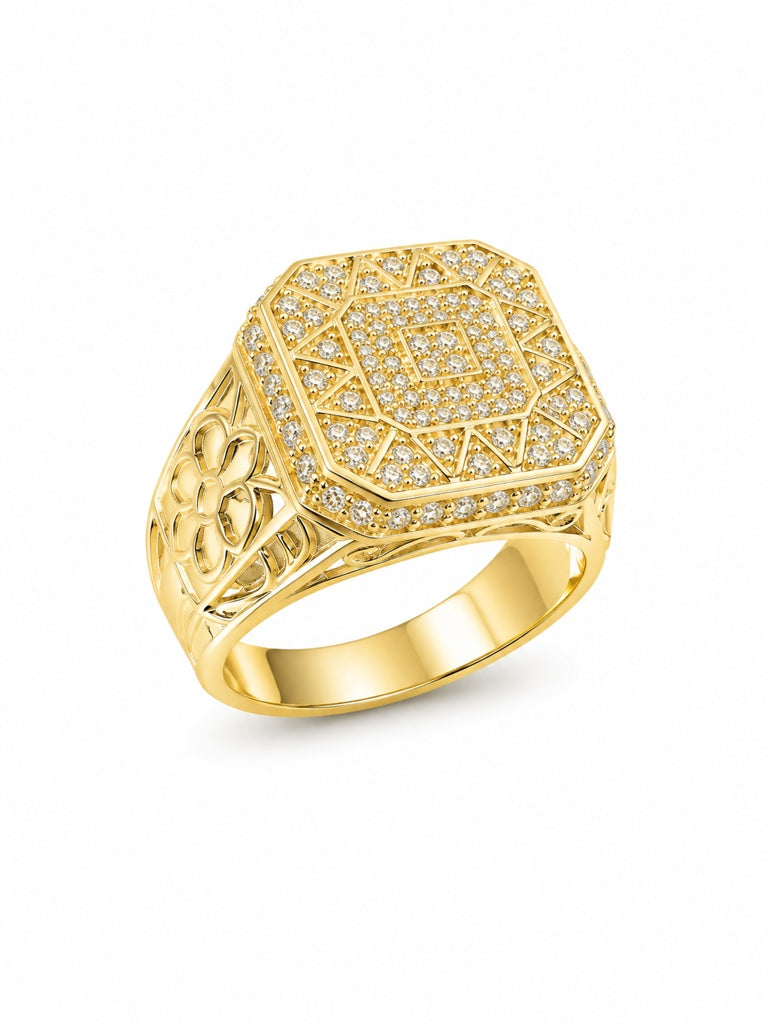 10K SQUARE RING – 11 – JY Jewelry Wholesale
