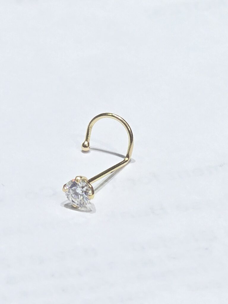 14K MOISSANITE PIERCING EARRINGS – JY Jewelry Wholesale