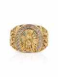 10K VIRGEN DE LA CARIDAD RING – 9.5 – JY Jewelry Wholesale