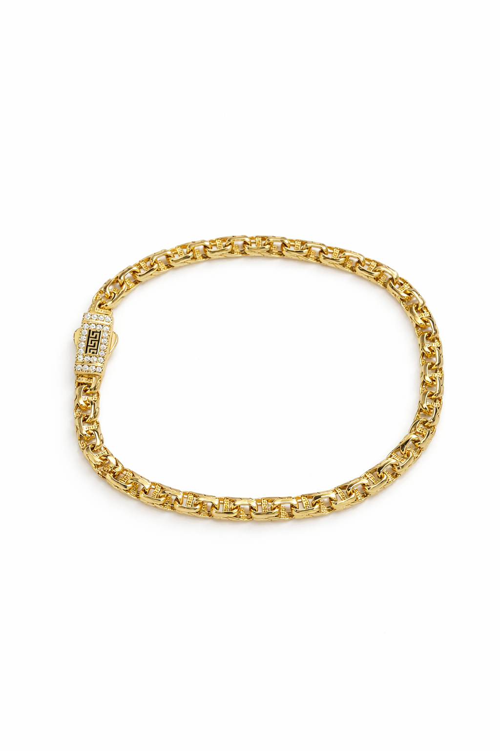 14K CHINO LINK BRACELET – 7.5OINCH 5MM – JY Jewelry Wholesale