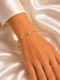 10K ROLO BRACELET – 7" 3MM – JY Jewelry Wholesale