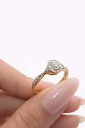 10K DELICATE OVAL DIAMOND PROMISE RING – 7 – JY Jewelry Wholesale