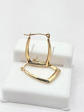 14K VINTAGE STYLE SQUARE HOOPS EARRINGS – JY Jewelry Wholesale