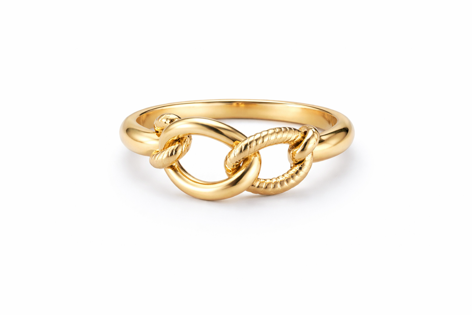 14K CHAIN DESIGN RING – 6.5 – JY Jewelry Wholesale