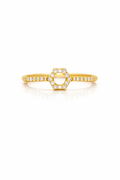 14K DELICATE CZ RING – 7 – JY Jewelry Wholesale