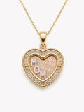 10K MOM HEART PENDANT – JY Jewelry Wholesale