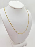 14K BABY SOLID MIAMI CUBAN CHAIN – 16" 1.5MM – JY Jewelry Wholesale