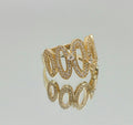 14K DELICATE CZ OVALS RING – 7 – JY Jewelry Wholesale