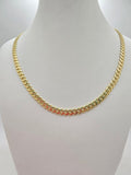 10K PLAIN CERTIFIED MONACO CHAIN – 5MM 22" – JY Jewelry Wholesale