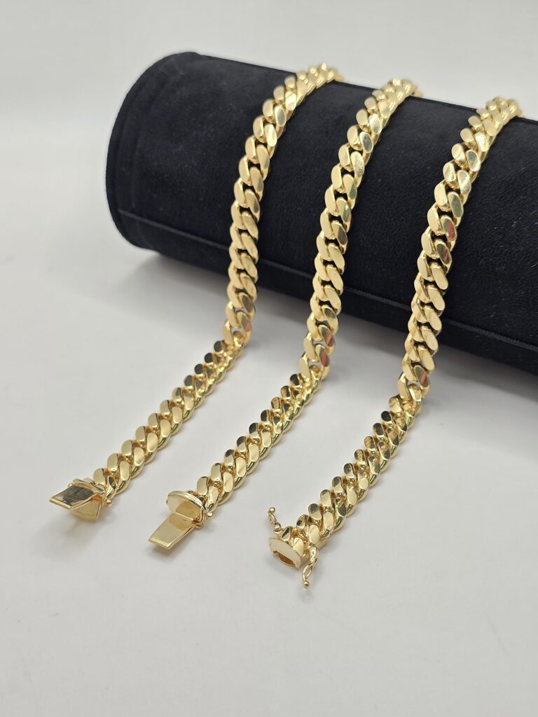 10K SOLID MIAMI CUBAN BRACELET – 7" 7MM – JY Jewelry Wholesale