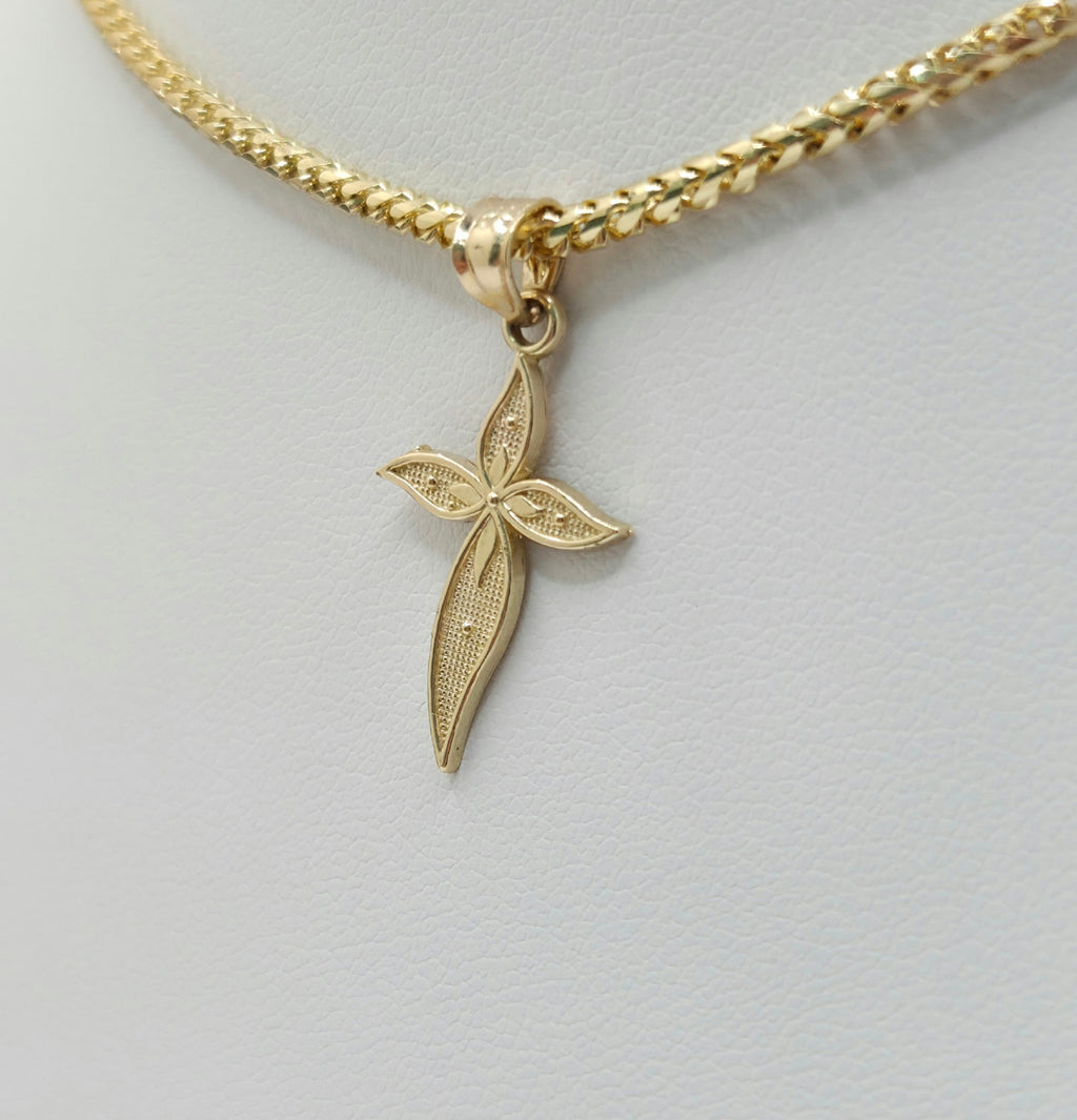 10K SMALL MAGDALA CROSS – JY Jewelry Wholesale