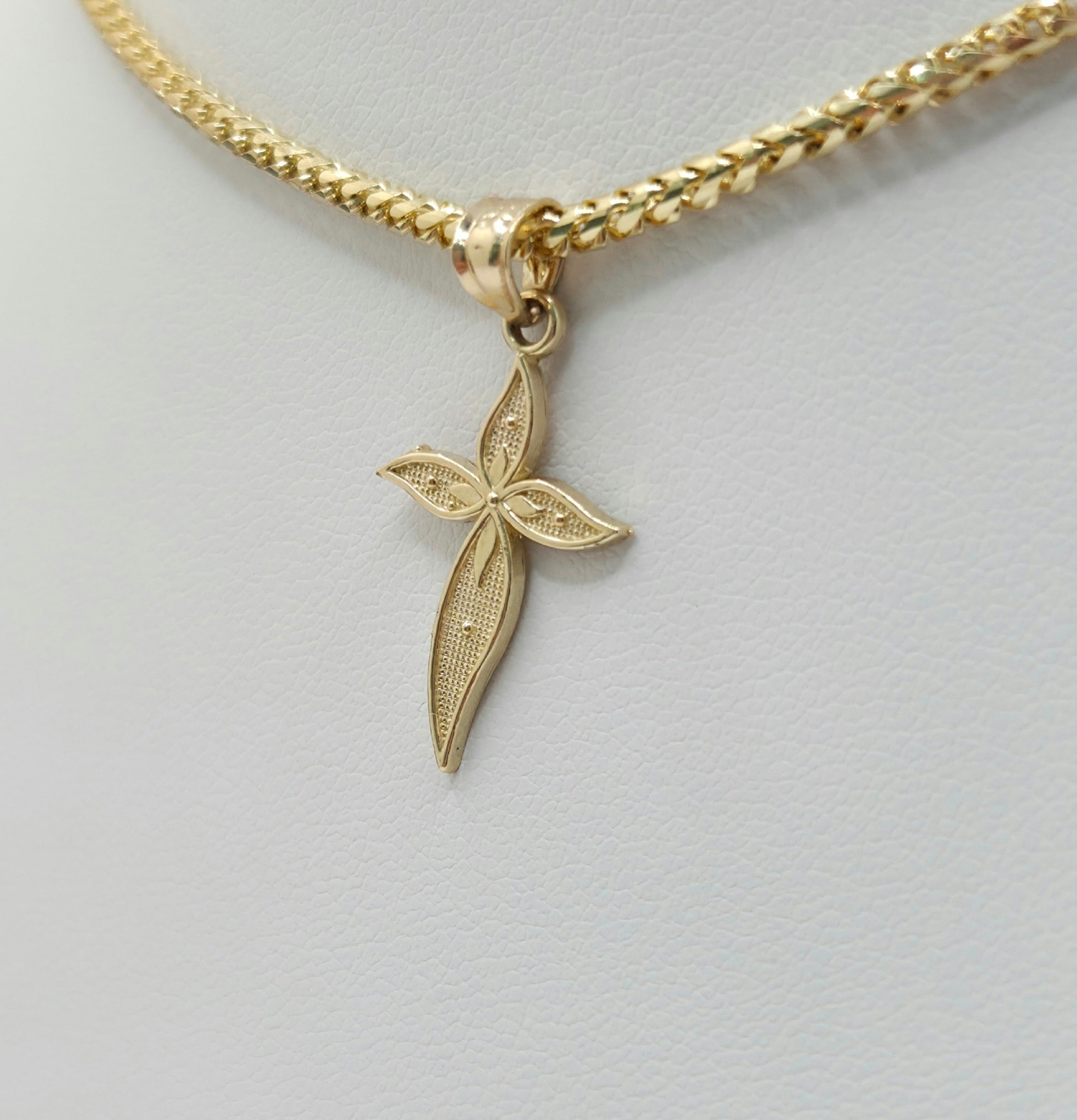 10K SMALL MAGDALA CROSS – JY Jewelry Wholesale
