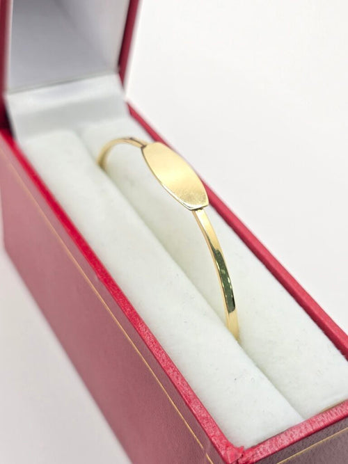 10K BABY ID BANGLEWeight 2.1GR – JY Jewelry Wholesale
