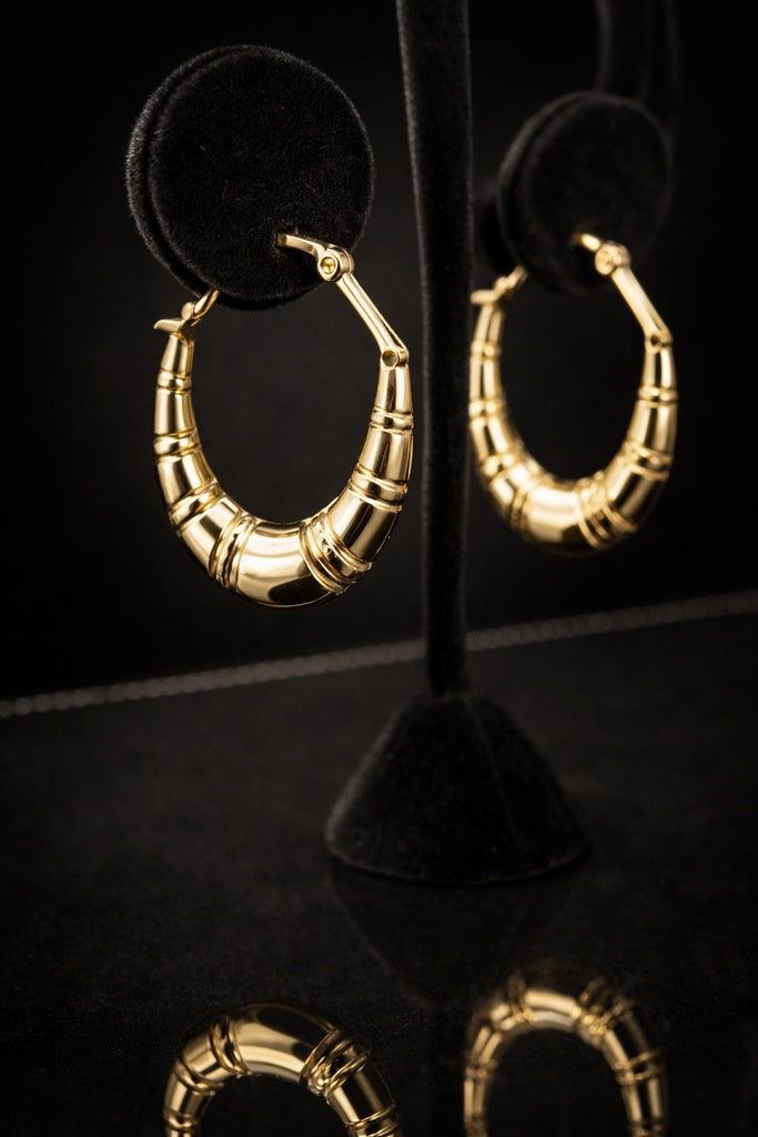 14K VINTAGE STYLE HOOPS EARRINGS – JY Jewelry Wholesale