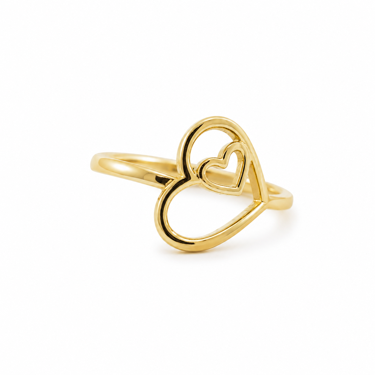 10K HEART RING – 8 – JY Jewelry Wholesale