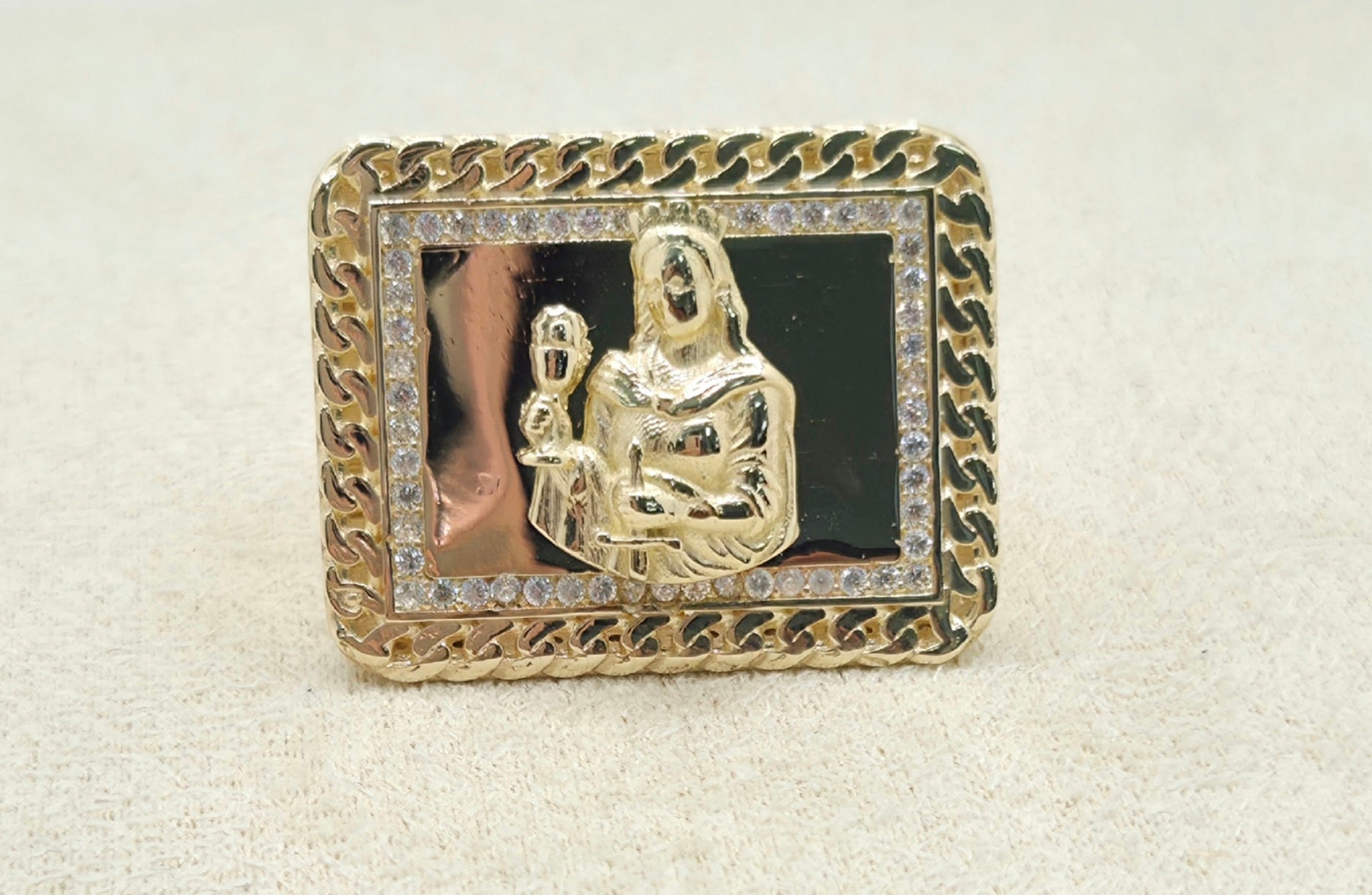10K ELEGANT RECTANGULAR SANTA BARBARA RING – 11 – JY Jewelry Wholesale