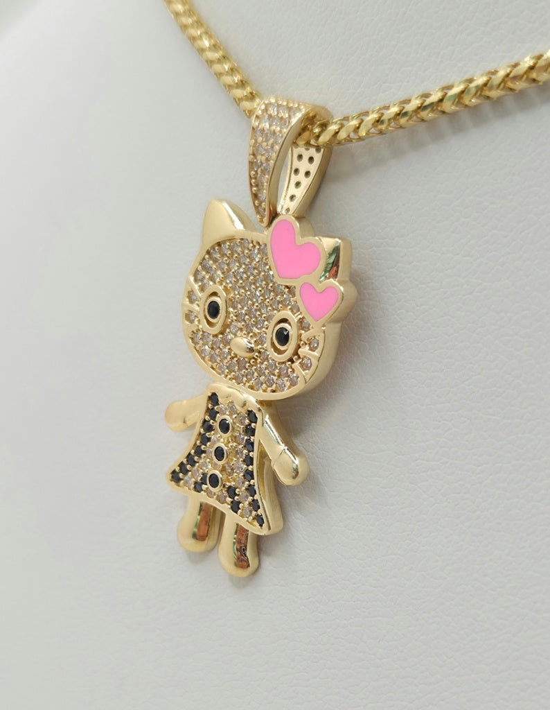 14K CZ HELLO PENDAT – JY Jewelry Wholesale