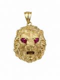 10K CZ LION PENDANT Size – JY Jewelry Wholesale