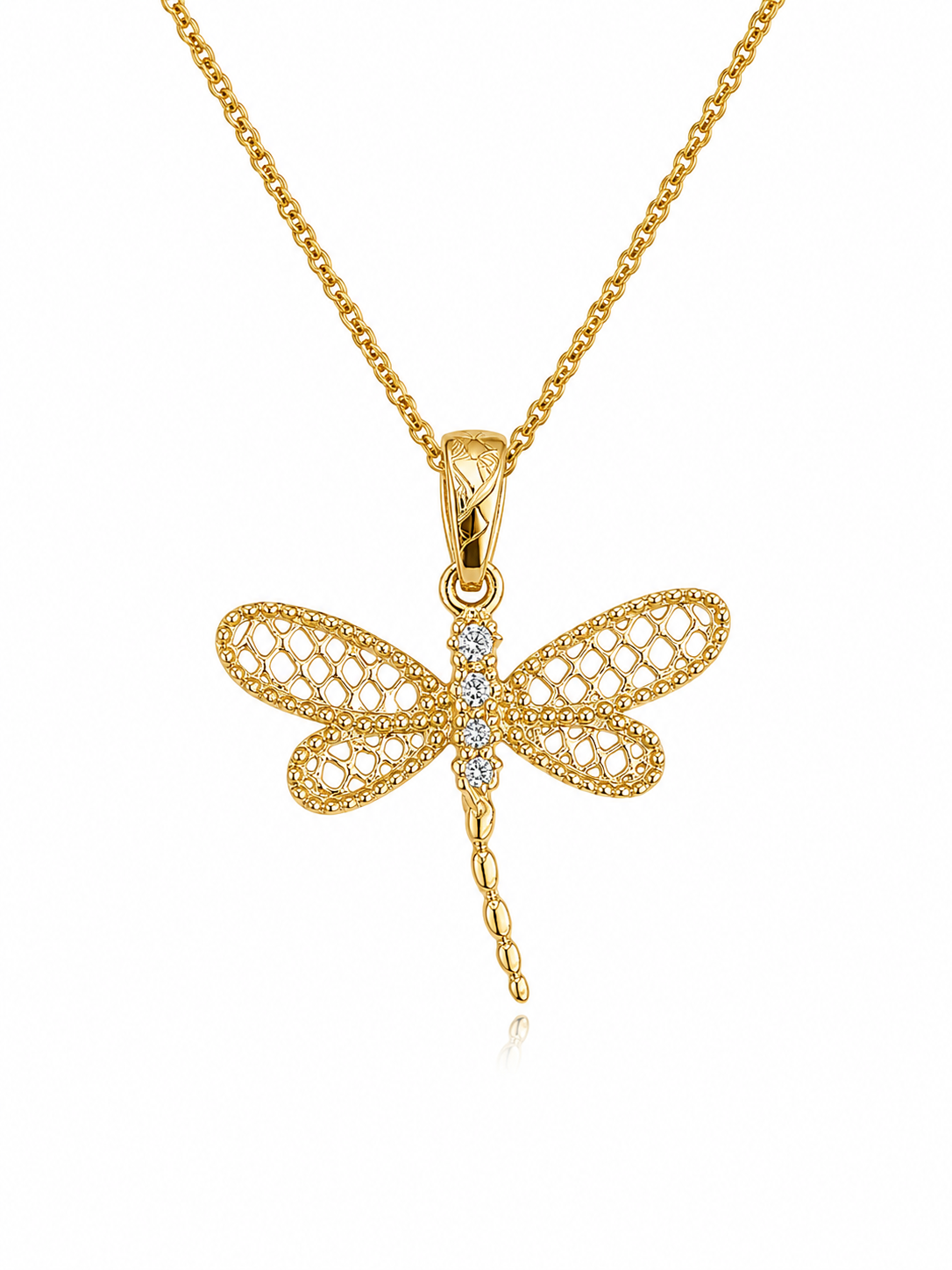 10K DRAGON-FLY PENDANT – JY Jewelry Wholesale
