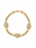 10K HEART BRACELET – 7 INCHES – JY Jewelry Wholesale