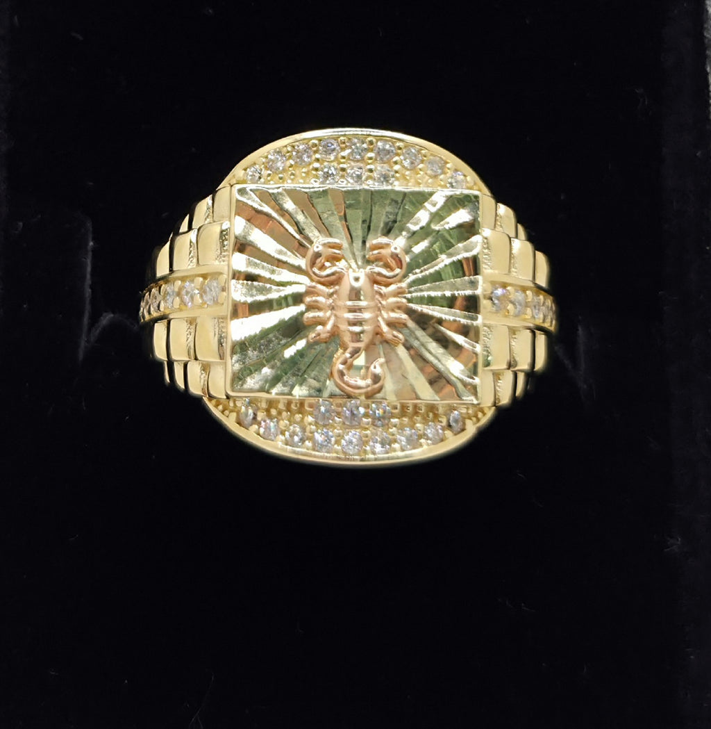 14K SCORPION MEN'S RING – 10 – JY Jewelry Wholesale
