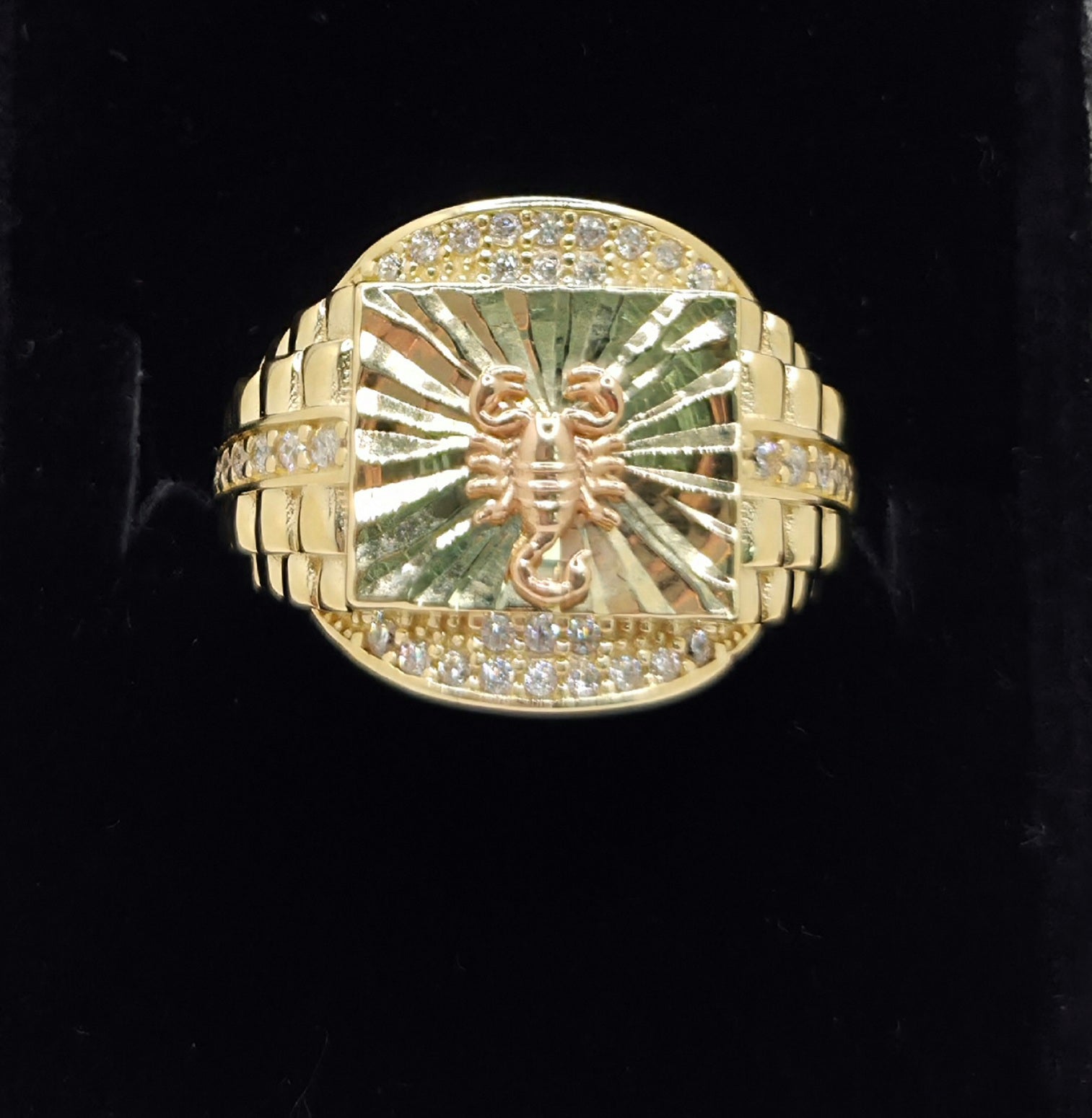 14K SCORPION MEN'S RING – 10 – JY Jewelry Wholesale