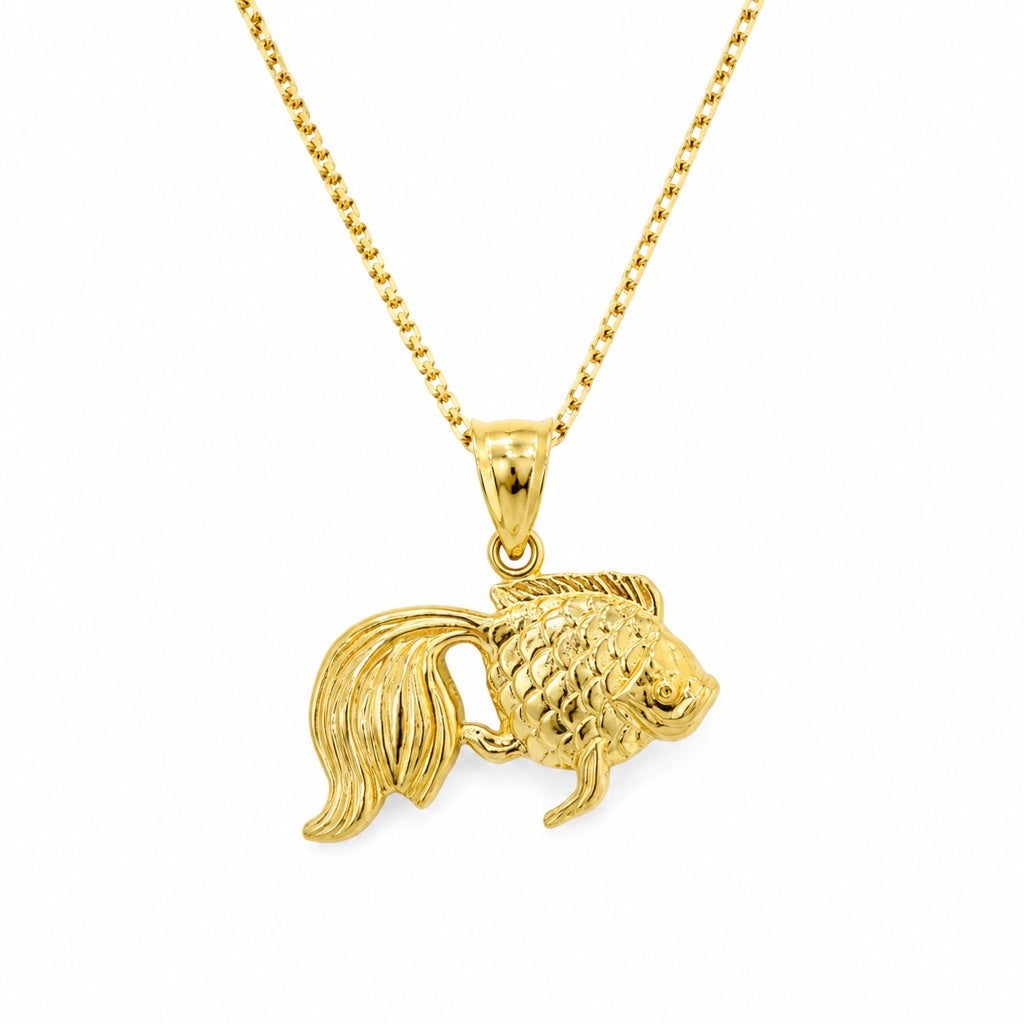 10K KOI FISH PENDANT – JY Jewelry Wholesale