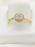 14K YG SOLITAIRE 0.75CT MOISSANITE WOMAN'S RING – 7 WIIGTH 1.53 GRS – JY Jewelry Wholesale