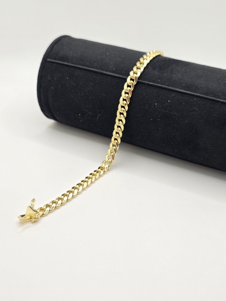 14K HOLLOW MIAMI CUBAN BRACELET – 8.5" 6MM – JY Jewelry Wholesale