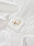 14K "I" LETTER RING – 6 – JY Jewelry Wholesale
