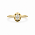 10K CZ ROUND RING – 7 – JY Jewelry Wholesale