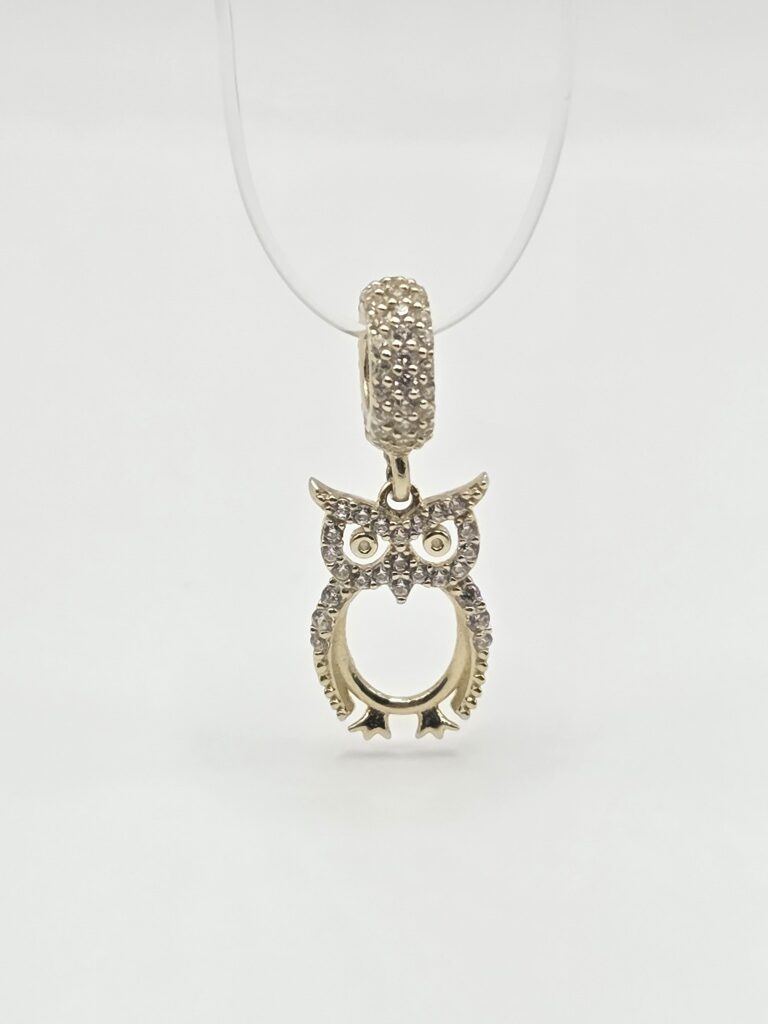 10K CZ OWL CHARM – JY Jewelry Wholesale