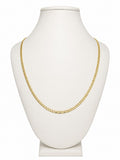 10K SOLID CUBAN CURB FLAT CHAIN – 4.5MM 22" – JY Jewelry Wholesale