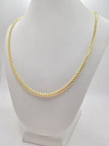 14K SOLID FRANCO CHAIN – 24" 3MM – JY Jewelry Wholesale