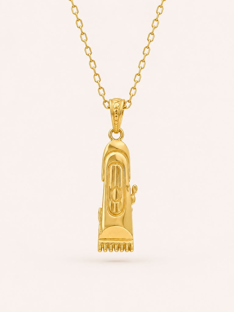 10K BARBER'S HAIR CLIPPER PENDANT – SMALL – JY Jewelry Wholesale